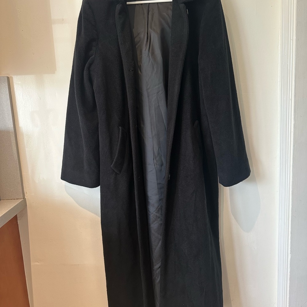 Kristen Blake Black Trench Coat